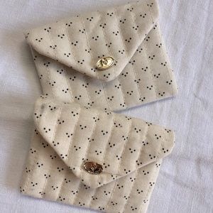 2 Sezane Jewelry pouches